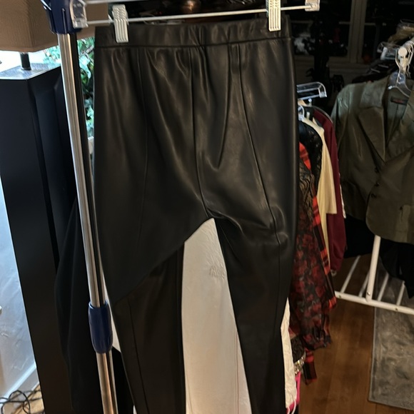 All Saints Isla Leggings Black Size 2 - Picture 4 of 4